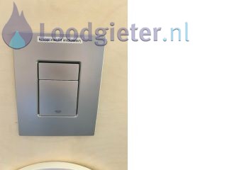 Loodgieter Dordrecht Drukknop vervangen